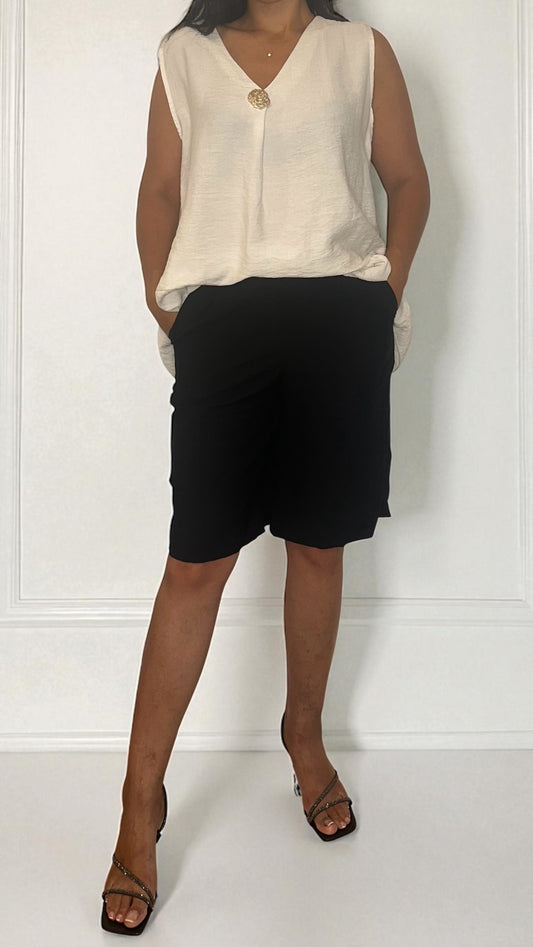 Short fluide taille unique – Confort & style au quotidien